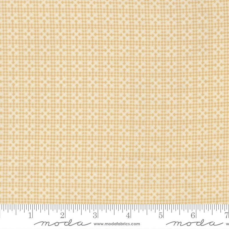 Posh Checkers Ivory Whisper - Quilt Fabric
