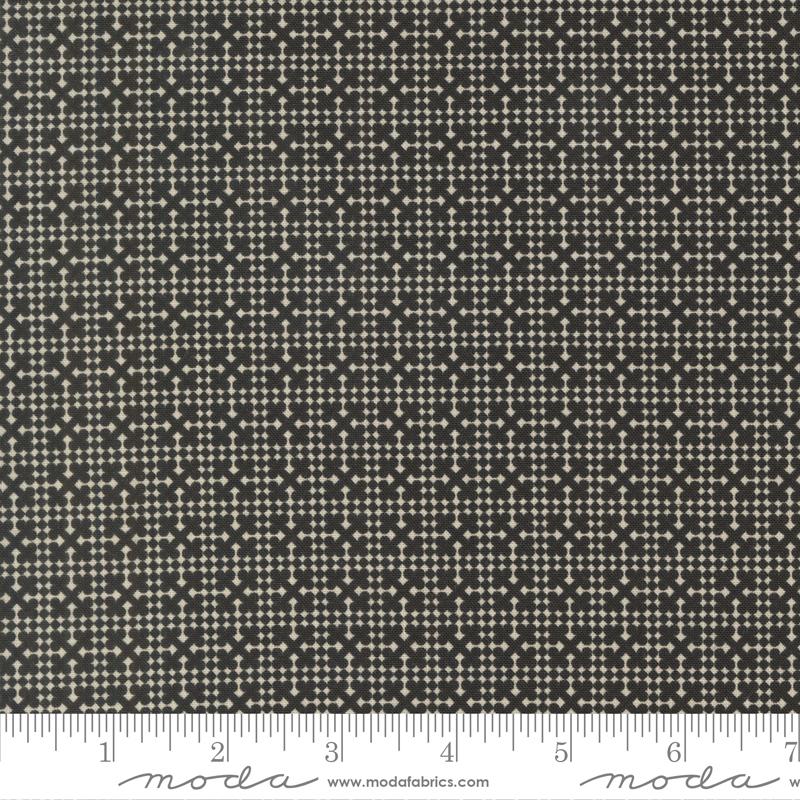 Posh Checkers Onyx Noir - Quilt Fabric