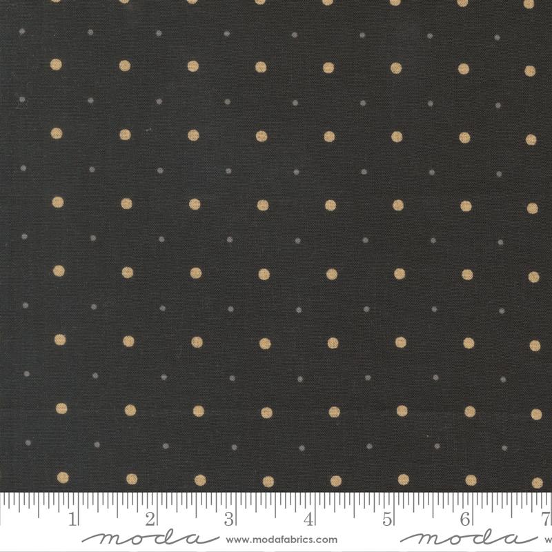 Posh Dots Onyx Noir - Quilt Fabric