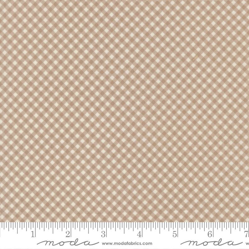 Lyda Rose Gingham Stone - Quilt Fabric