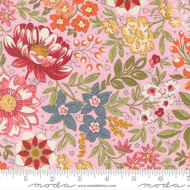 Fieldrush Covent Peony - Quilt Fabric
