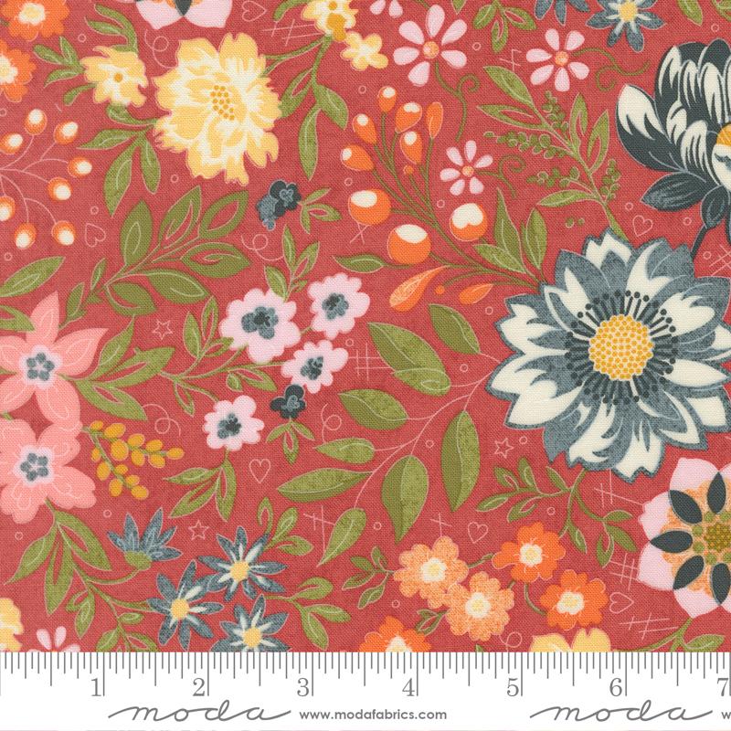Fieldrush Covent Rosy - Quilt Fabric
