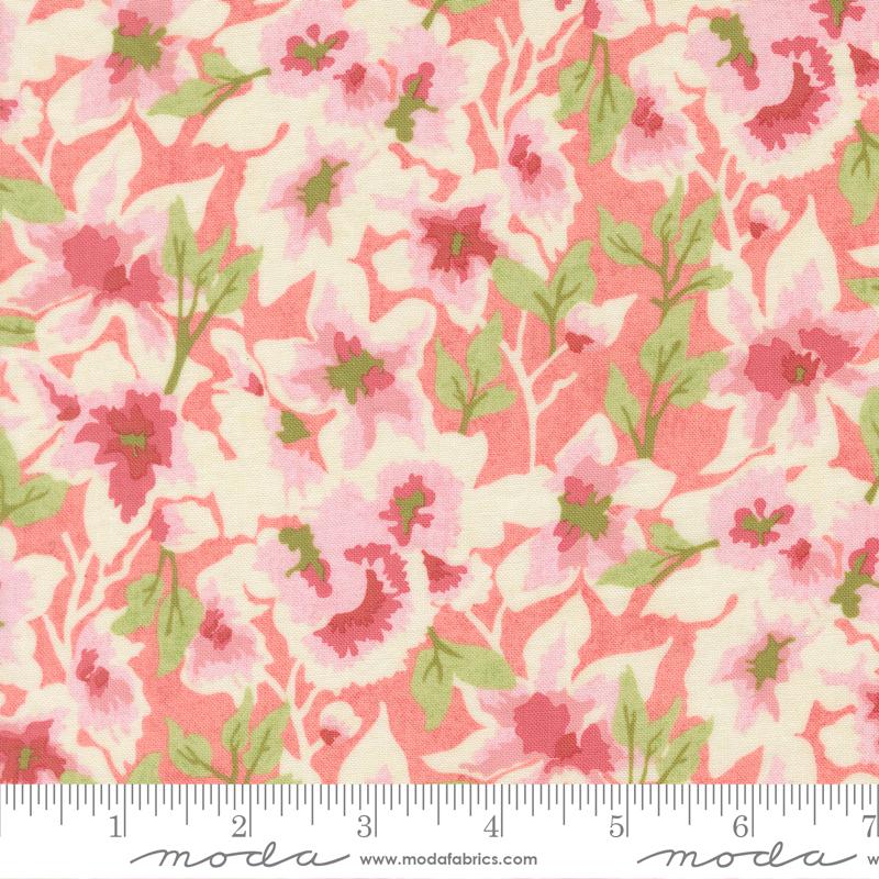 Fieldrush Gossamer Peony - Quilt Fabric