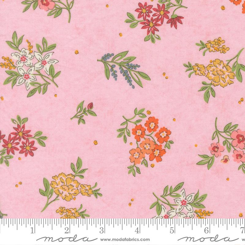 Fieldrush Camellia Peony - Quilt Fabric