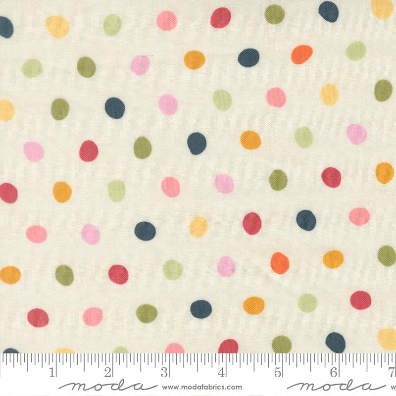 Fieldrush Poppy Opal - Quilt Fabric