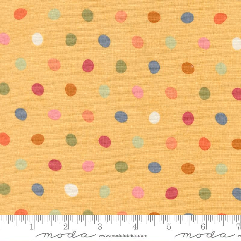 Fieldrush Poppy Sunshine - Quilt Fabric