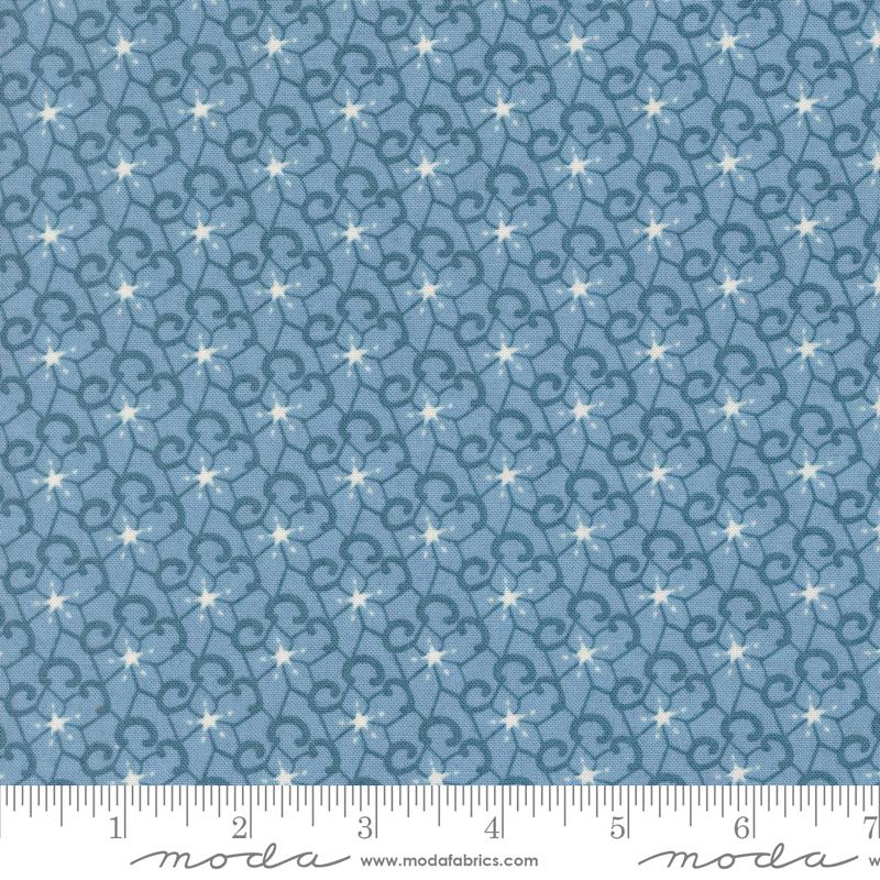 Sorrel Mistral Grotto - Quilt Fabric, zoomed in. Select this picture to zoom back out.