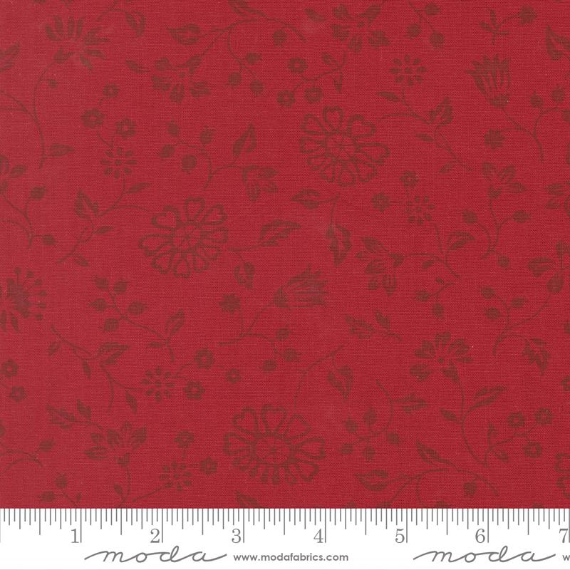 Petals And Polka Dots Fleur Rose - Quilt Fabric