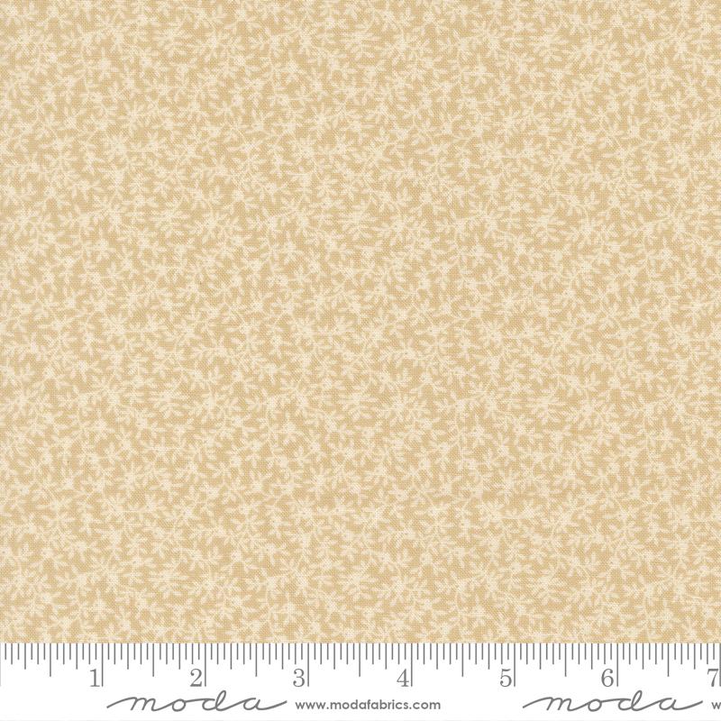 Petals And Polka Dots Garden Linen - Quilt Fabric