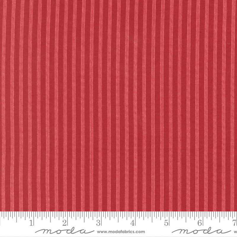 Petals And Polka Dots Stripe Rose - Quilt Fabric