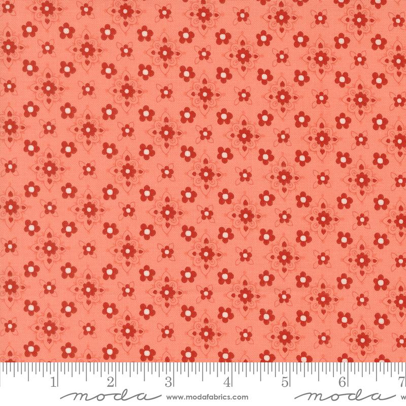Blossom Jubilee Blossoms Bloom - Quilt Fabric, zoomed in. Select this picture to zoom back out.