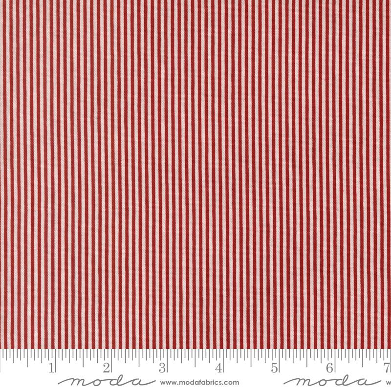 Blossom Jubilee Stripes Rose - Quilt Fabric, zoomed in. Select this picture to zoom back out.
