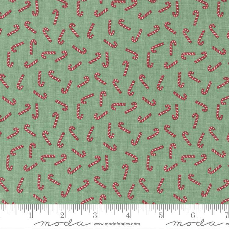 Holly Jolly Holly - Candy Cane Christmas - Quilt Fabric