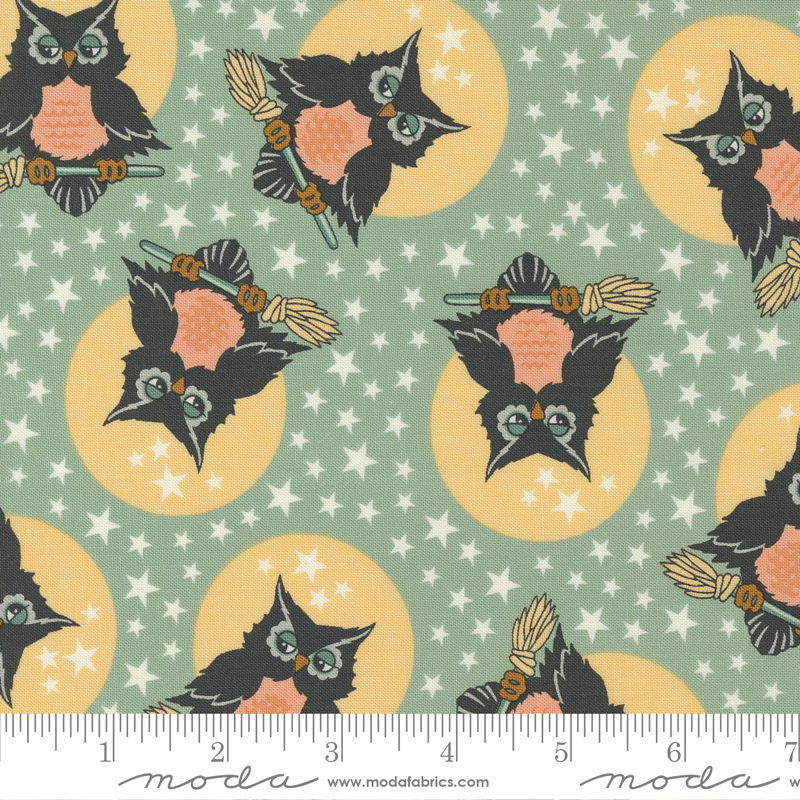 Owl O Ween Goblin - Owls Owl - Quilt Fabric