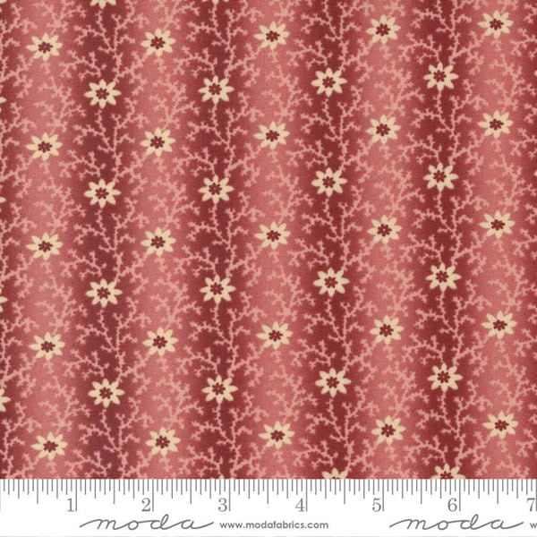 Kates Garden Gate Red - Trail - Quilt Fabric
