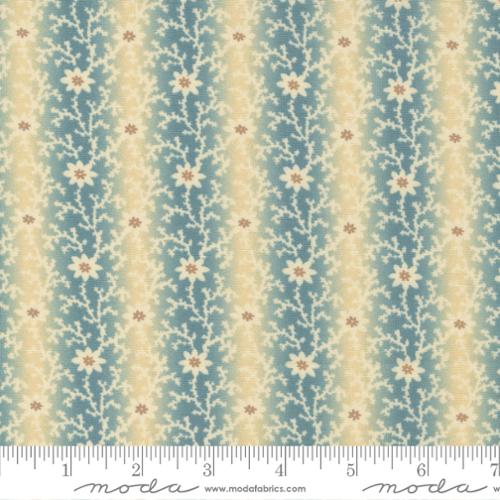 Kates Garden Gate Aqua - Trail - Quilt Fabric