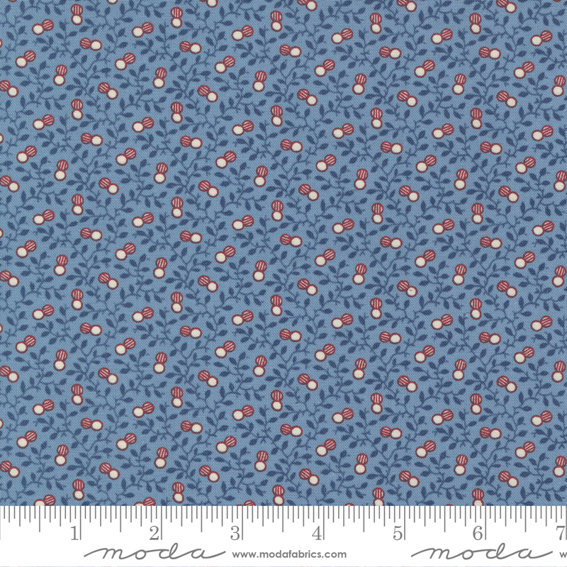 Florences Fancy Blue - Essence Blenders - Quilt Fabric