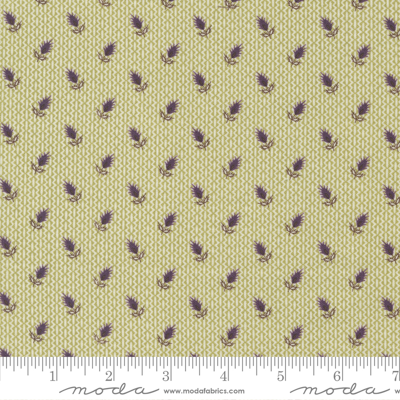 Florences Fancy Leaf - Mary Florence Blenders - Quilt Fabric