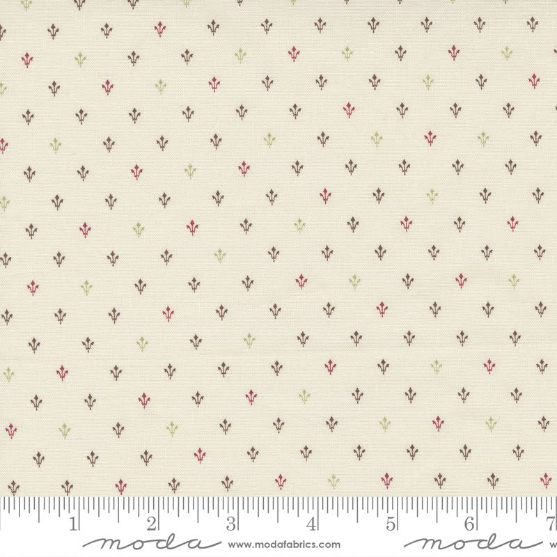 Florences Fancy Cream - Papas Shirt Blenders - Quilt Fabric