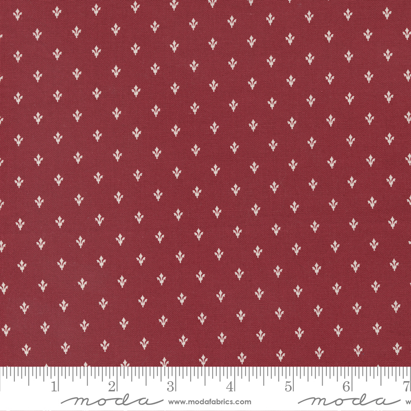 Florences Fancy Red - Papas Shirt Blenders - Quilt Fabric