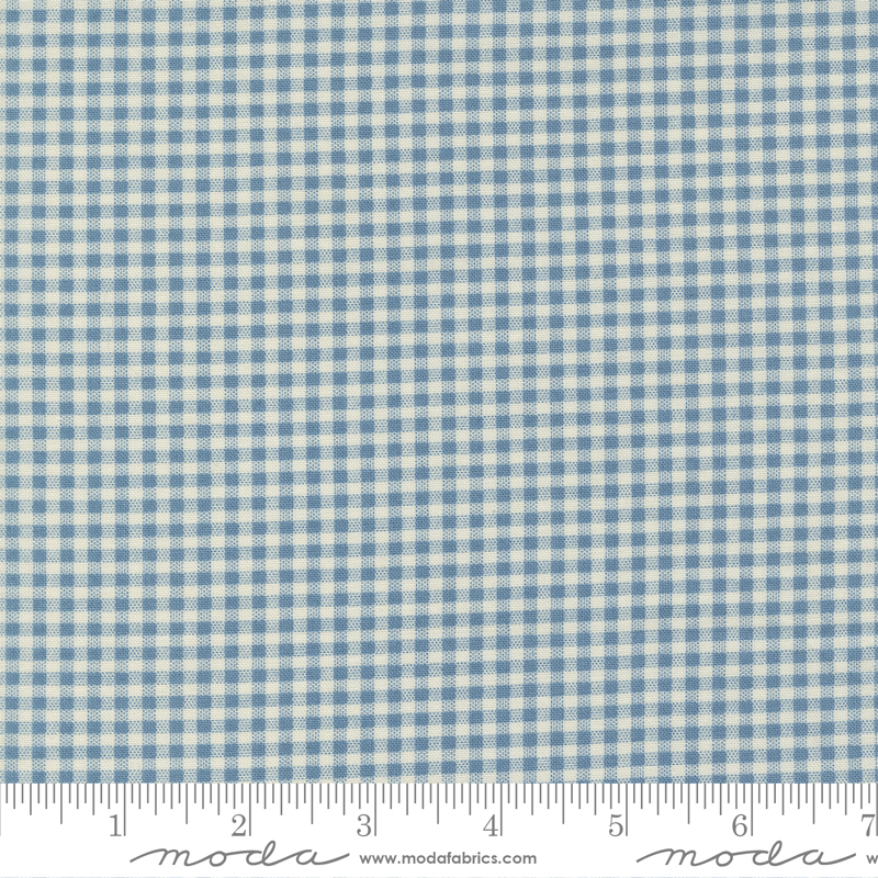 Florences Fancy Blue - Everyday Gingham - Quilt Fabric