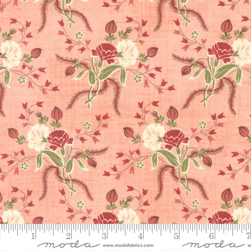 Dinahs Delight Bouquet - Sweet Pink - Quilt Fabric
