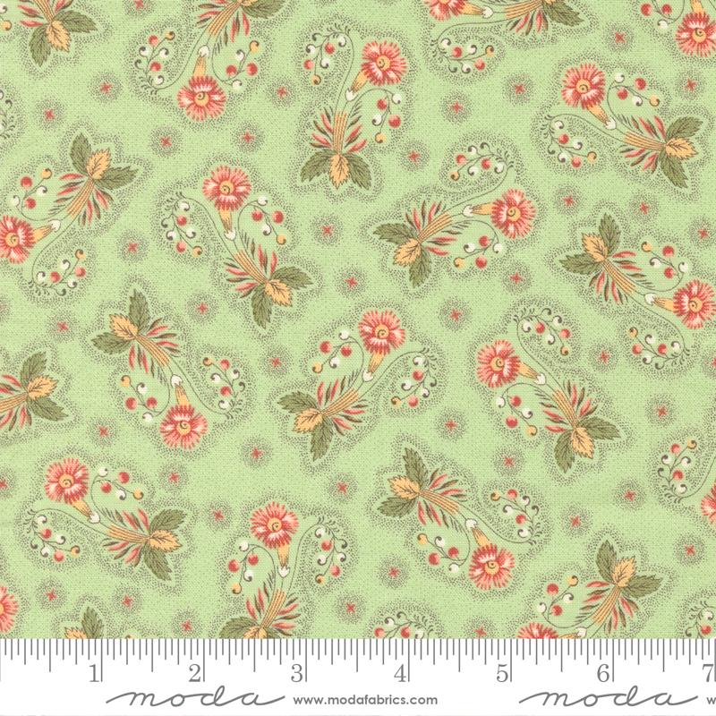 Dinahs Delight Dainty - Rosemary - Quilt Fabric