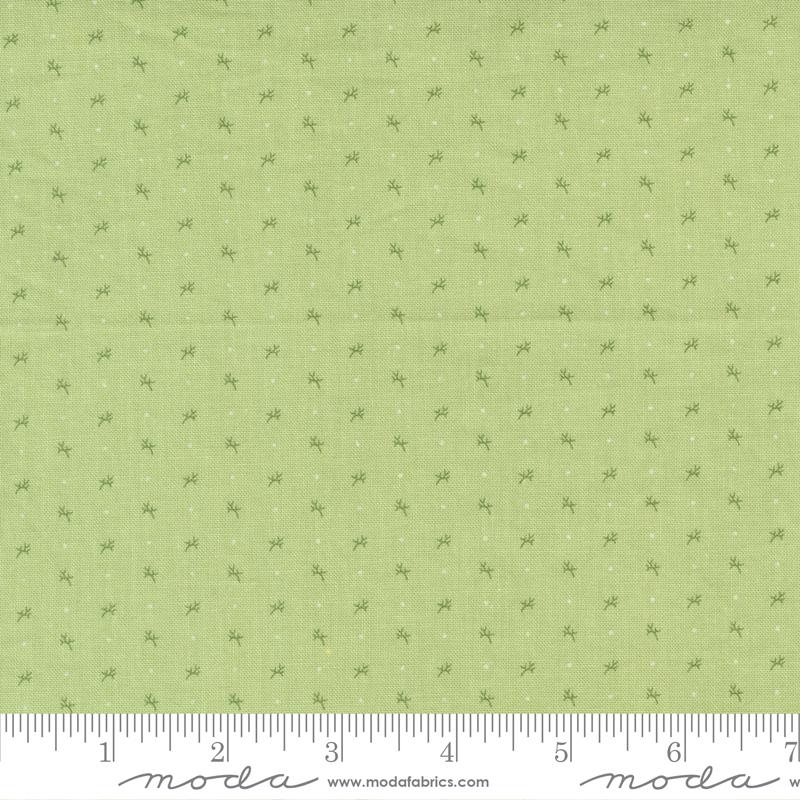Dinahs Delight Twig and Dot - Rosemary - Quilt Fabric