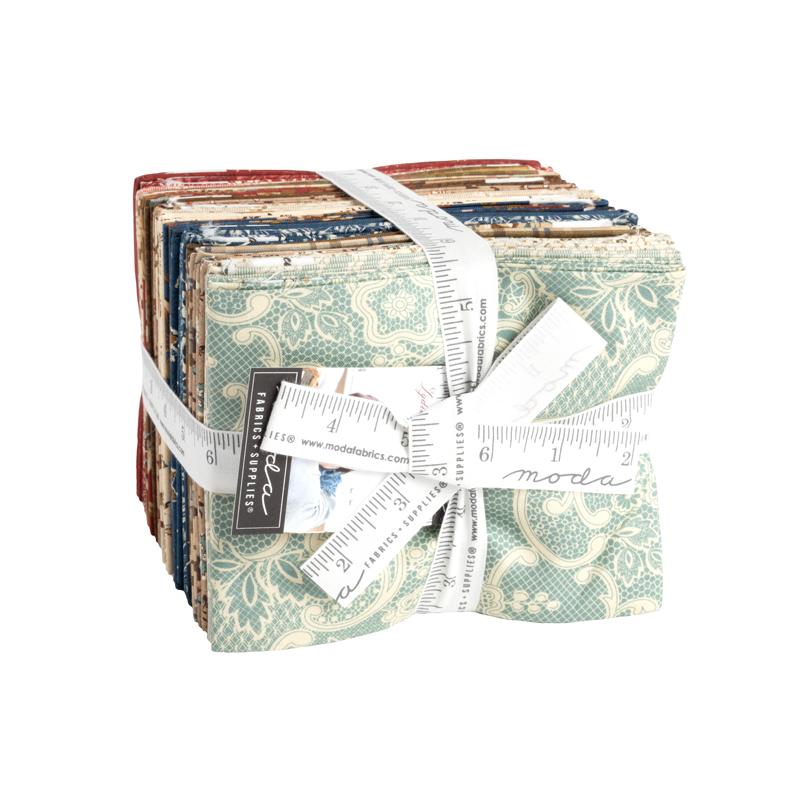Lydias Lace - Fat Quarter Bundle, zoomed in. Select this picture to zoom back out.