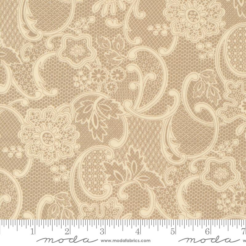 Lydias Lace Toast - Quilt Fabric