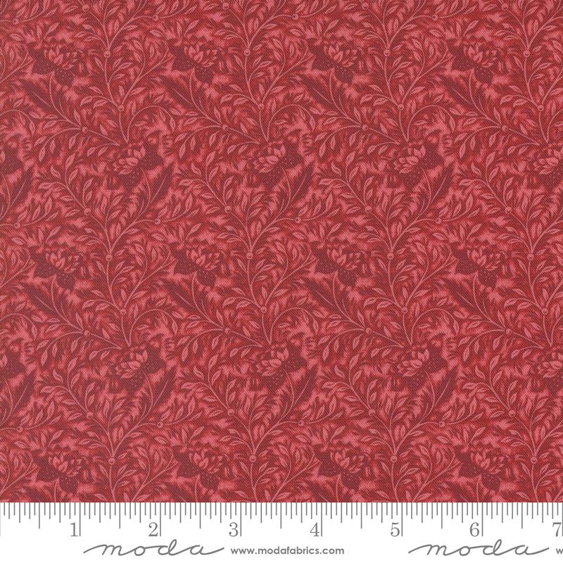 Lydias Lace Crimson - Quilt Fabric