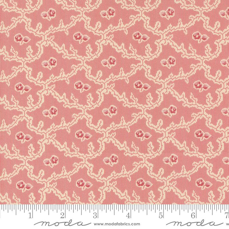 Lydias Lace Crimson - Quilt Fabric