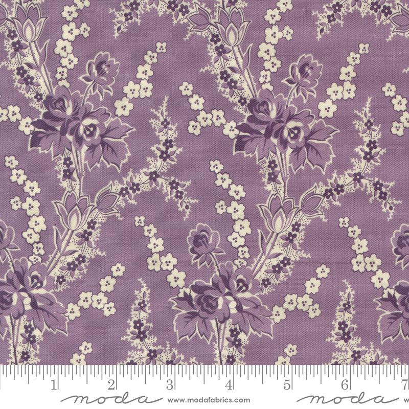 Goodnight Irene Grape - Quilt Fabric