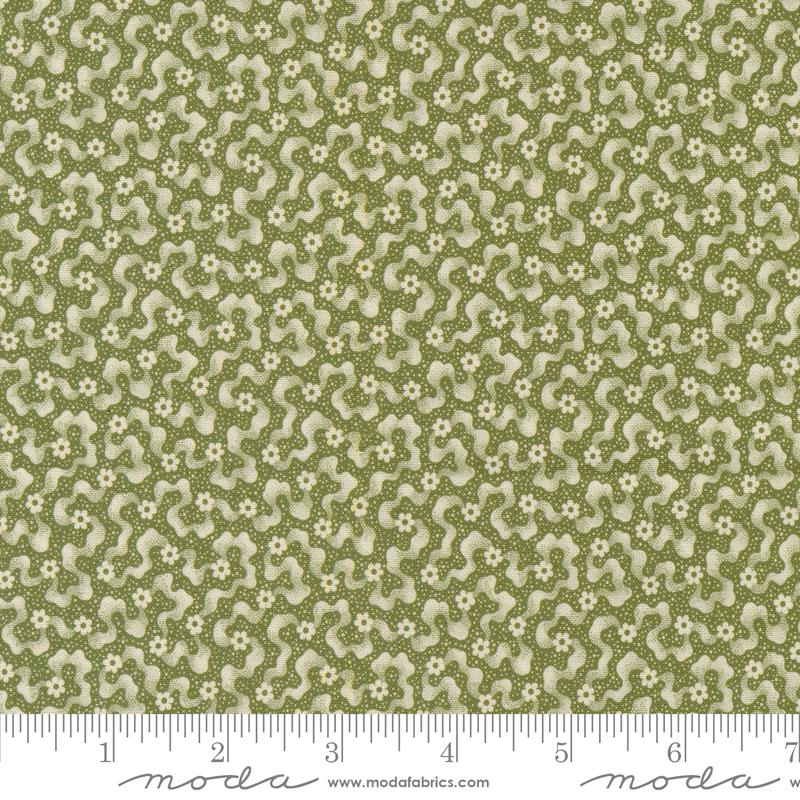 Goodnight Irene Ripples - Moss - Quilt Fabric