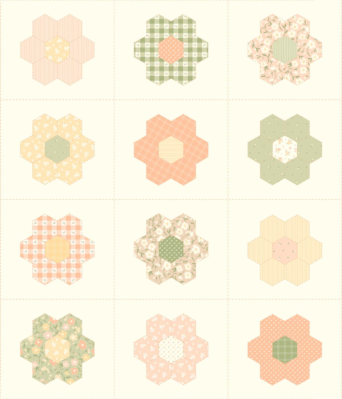 Flower Girl Multi - Panel