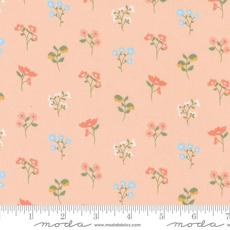 Dainty Meadow Peachy - Quilt Fabric