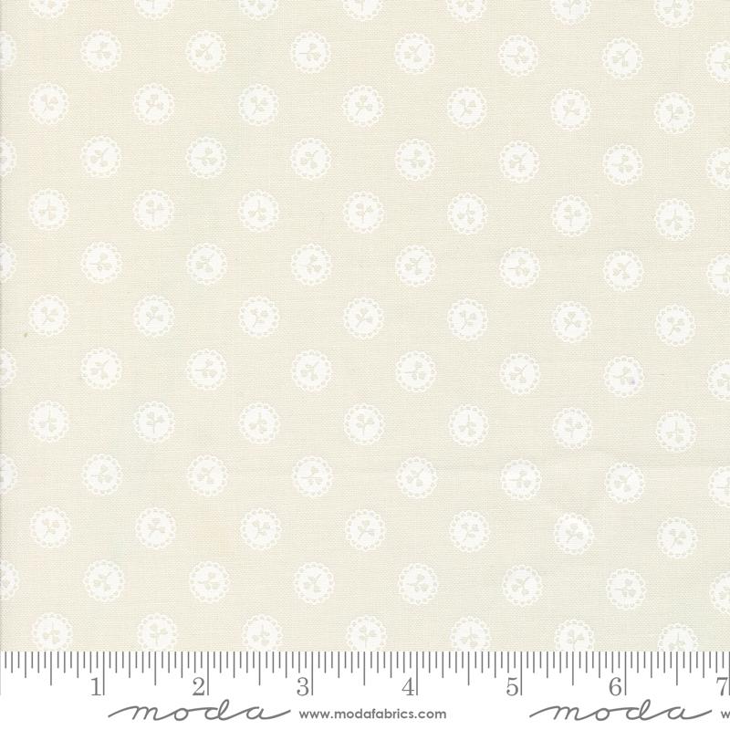 Dainty Meadow Porcelain White - Quilt Fabric