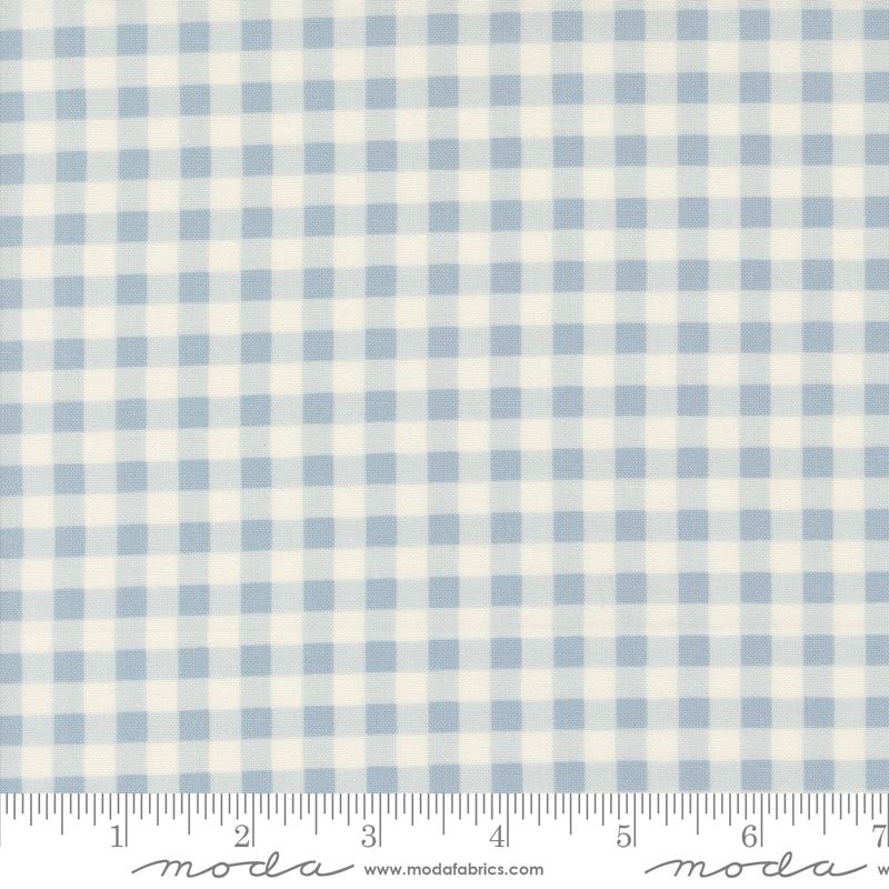 Cottage Charm Gingham - Powder Blue - Quilt Fabric