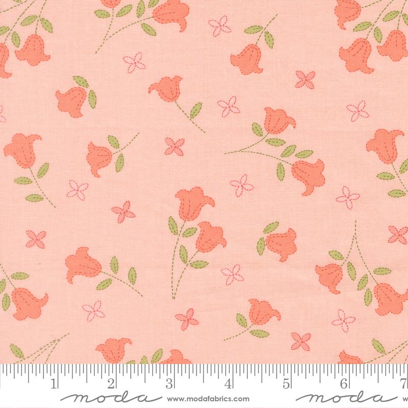 Sunbonnet Bloom Pink - Quilt Fabric