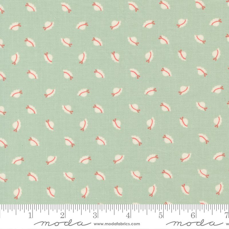 Sunbonnet Bonnets Dusty Blue - Quilt Fabric