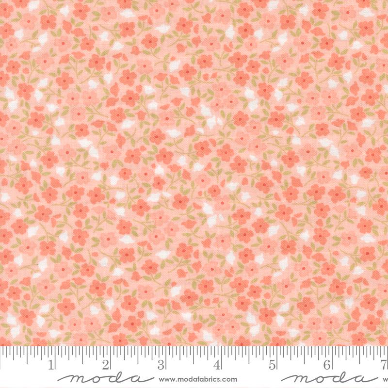 Sunbonnet Flower Pink - Quilt Fabric