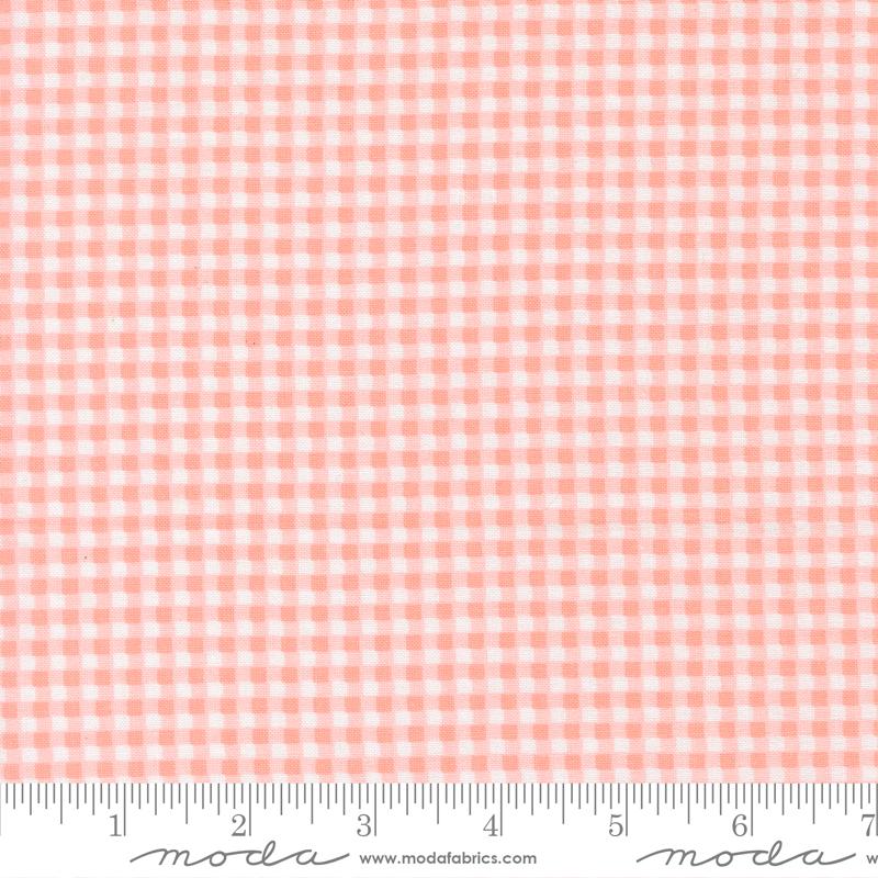 Sunbonnet Gingham Pale Pink - Quilt Fabric
