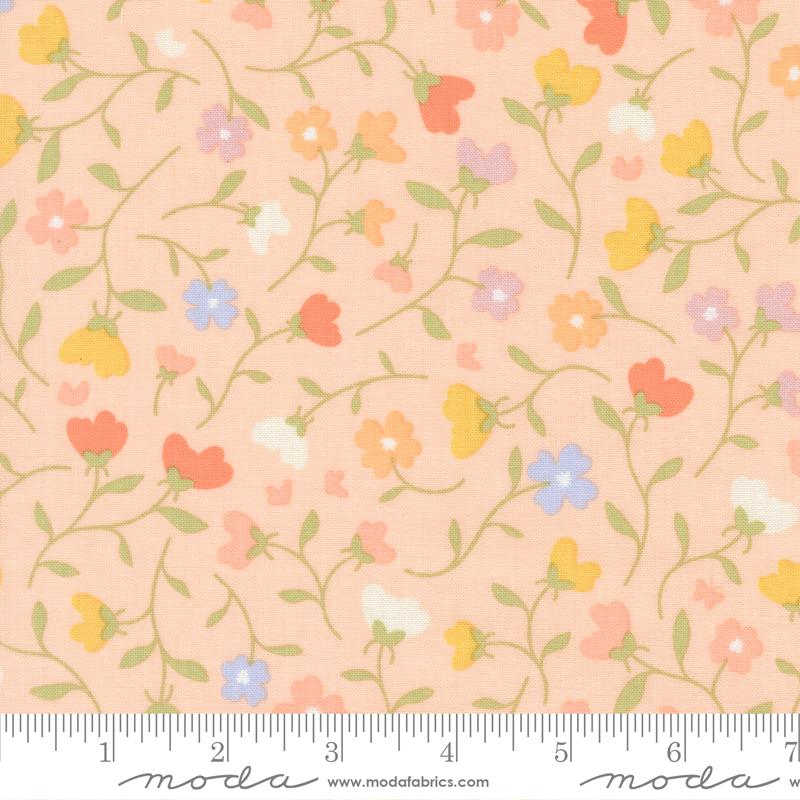 Pastel Prairie Meadow Petal - Quilt Fabric