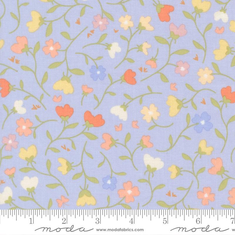Pastel Prairie Meadow Mist - Quilt Fabric