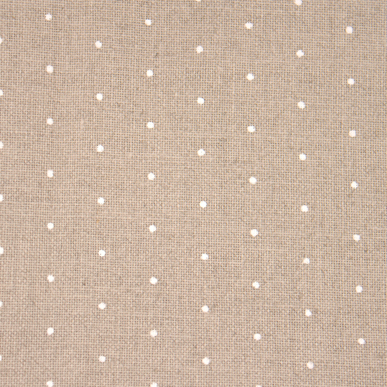36 Count Raw with White Mini Dots Edinburgh Linen 13x18