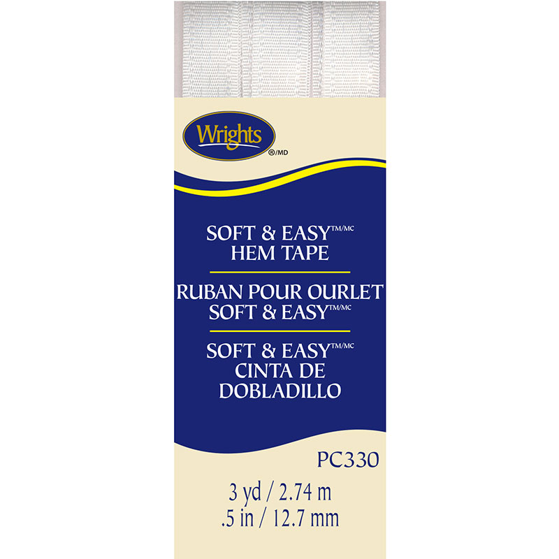 Soft & Easy Hem Tape White