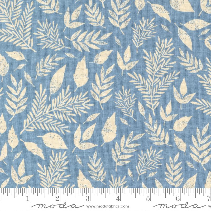 Flower Press Sky - Quilt Fabric