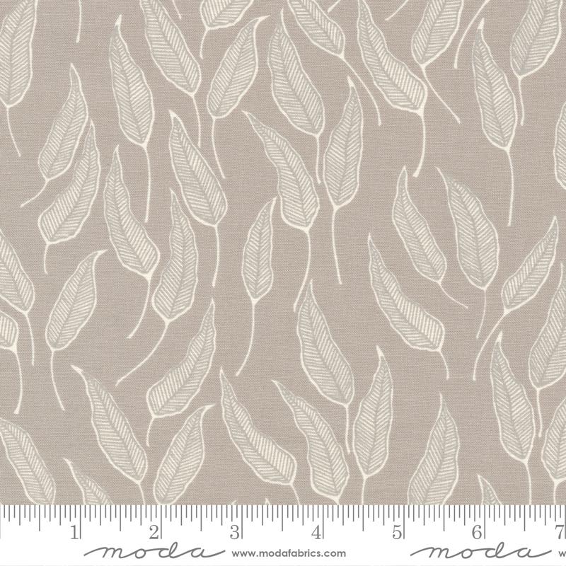 Flower Press Stone - Quilt Fabric