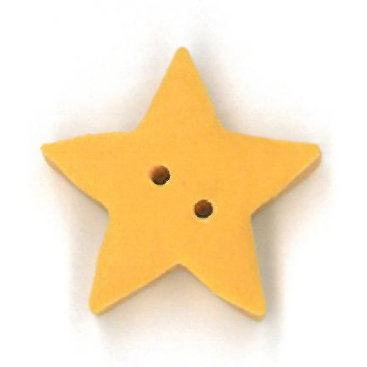 Large Golden Star - Button