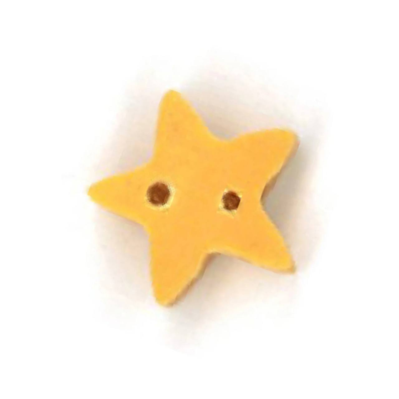 Small Golden Star - Button